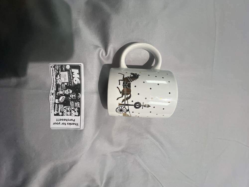 Studio Nova Golden Journey MZ430 Horse and Carriage Coffee Mug